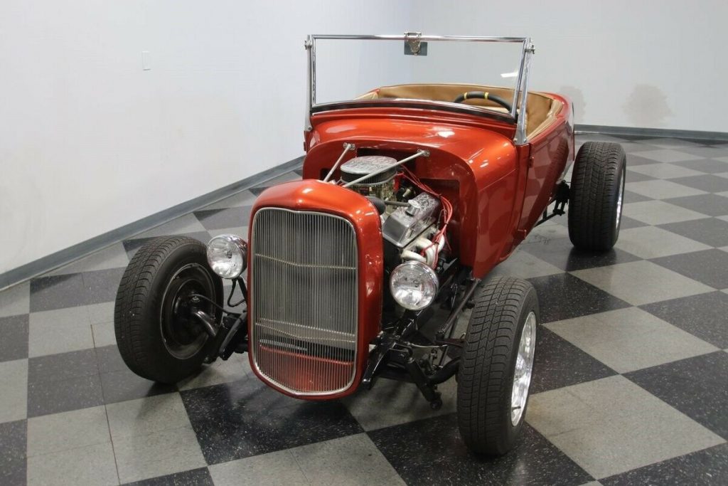 1929 Ford Roadster hot rod [clean, powerful, and nicely finished]
