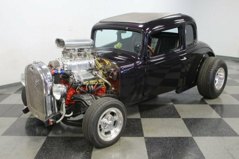 1932 Ford 5 Window Coupe hot rod [supercharger blown] for sale