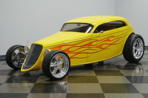 1933 Ford Coupe hot rod [turns your garage into the SEMA show] for sale