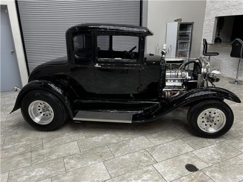 1931 Ford 5 Window Coupe Steel Body Blown 355 V8 Auto Trans for sale