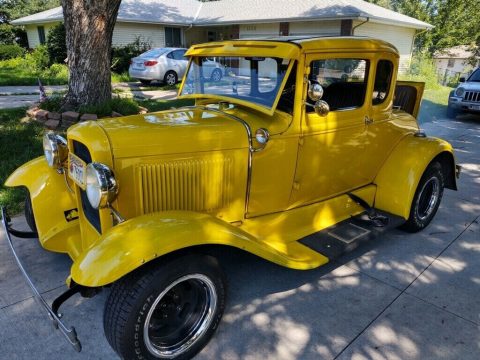 1931 Ford Model A Coupe Street Rod Rumble Seat Small Block V8 for sale