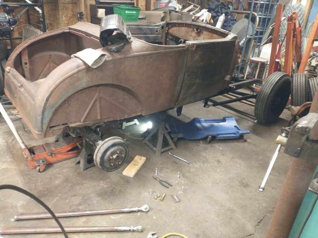 1928 Ford Model A hot rod [all steel]