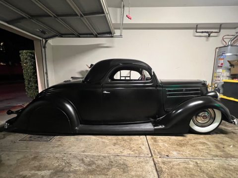 1936 Ford 3 Window Coupe, Chopped, Bagged, Hot Rod for sale