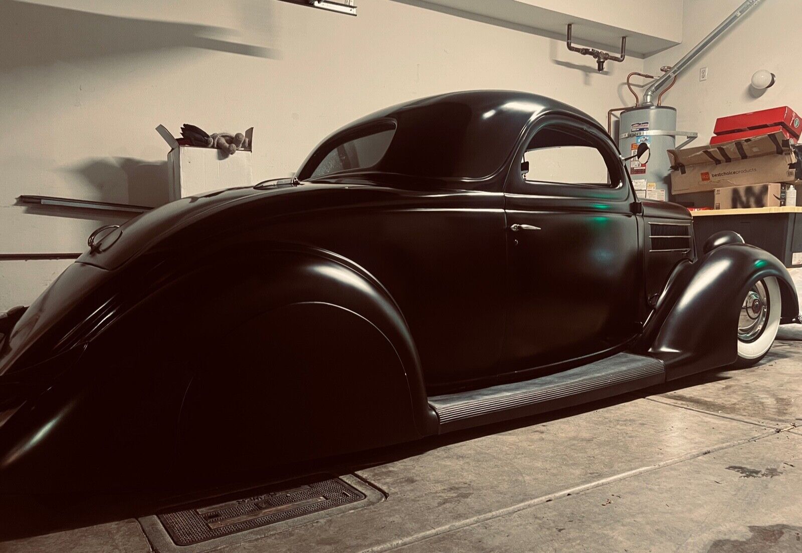 1936 Ford 3 Window Coupe, Chopped, Bagged, Hot Rod for sale