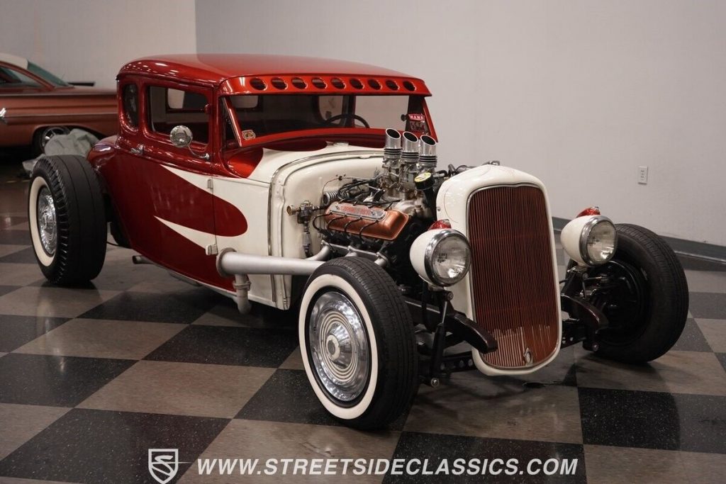 1930 Ford 5-Window coupe hot rod [carefully detailed]