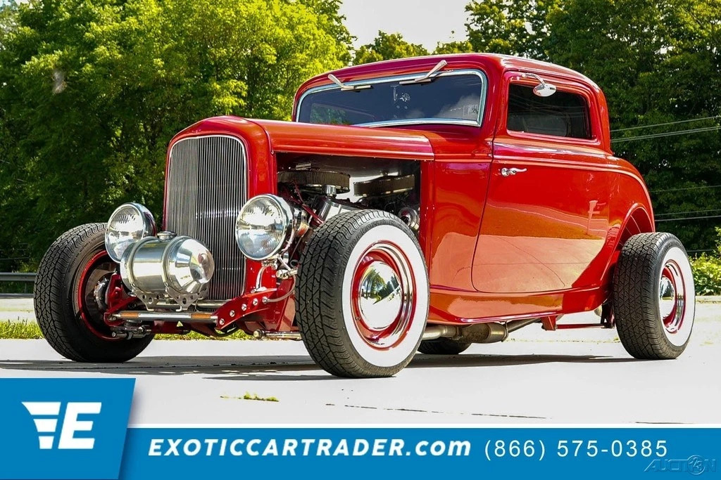 1932 Ford Model A 3-Window Coupe Hot Rod 302ci V8