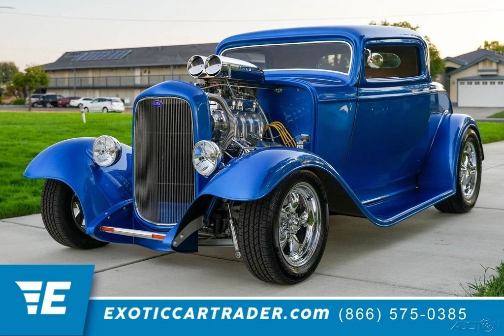 1932 Ford Model B 3-Window Coupe Hot Rod 355ci V8