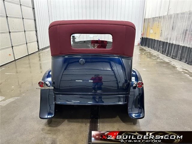 1932 Ford Slant Window Leatherback Victoria Hotrod