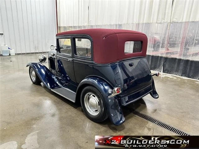 1932 Ford Slant Window Leatherback Victoria Hotrod