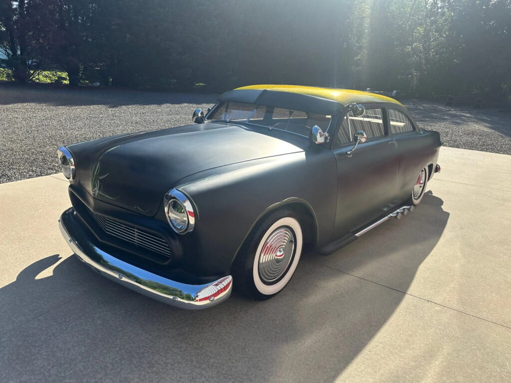 1950 Ford Shoebox Chopped Hot Rod Custom Restomod Thunderbird Chassis