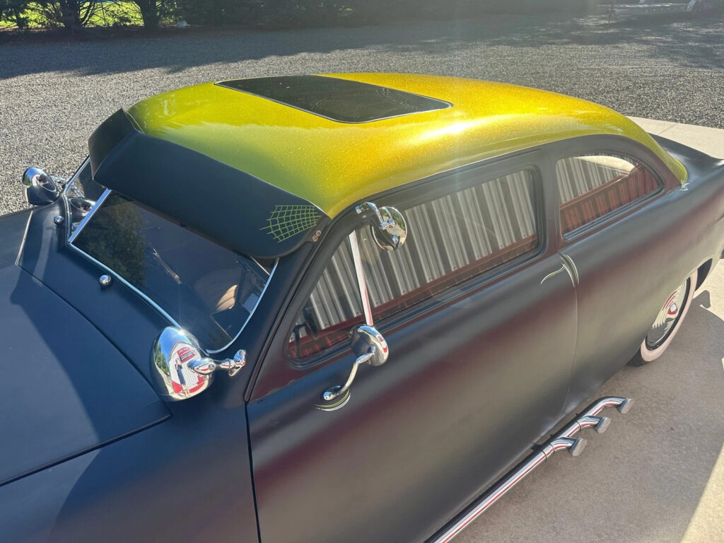 1950 Ford Shoebox Chopped Hot Rod Custom Restomod Thunderbird Chassis