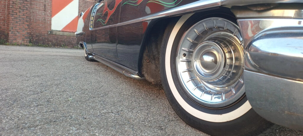 1956 Cadillac Coupe De Ville Hot Rod Old Skool lead sled Custom rat Rockabilly