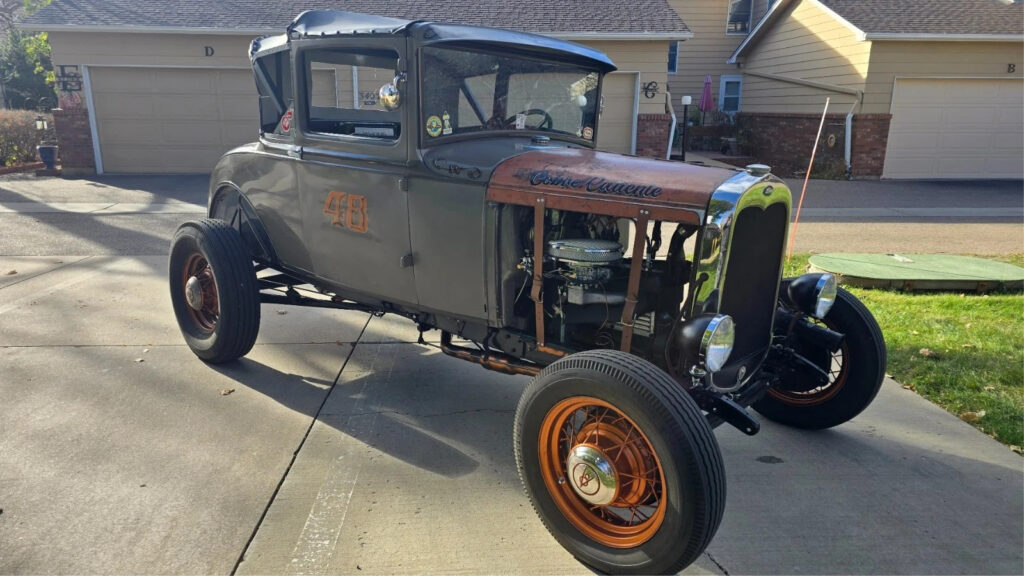 1930 Ford Model A Sport Coupe Hot Rod Banger 4 Cylinder Flathead 3 Speed Driver