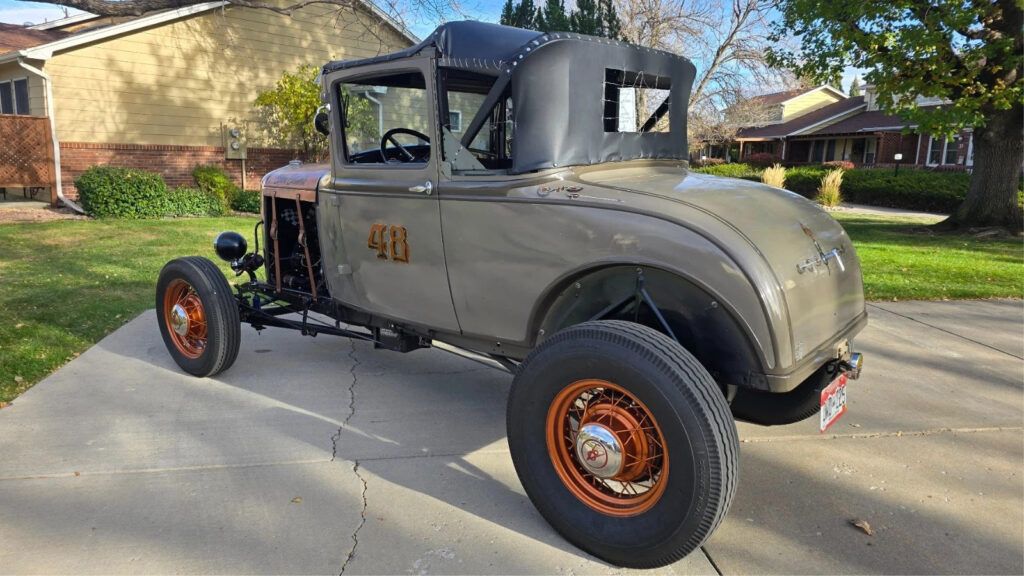 1930 Ford Model A Sport Coupe Hot Rod Banger 4 Cylinder Flathead 3 Speed Driver