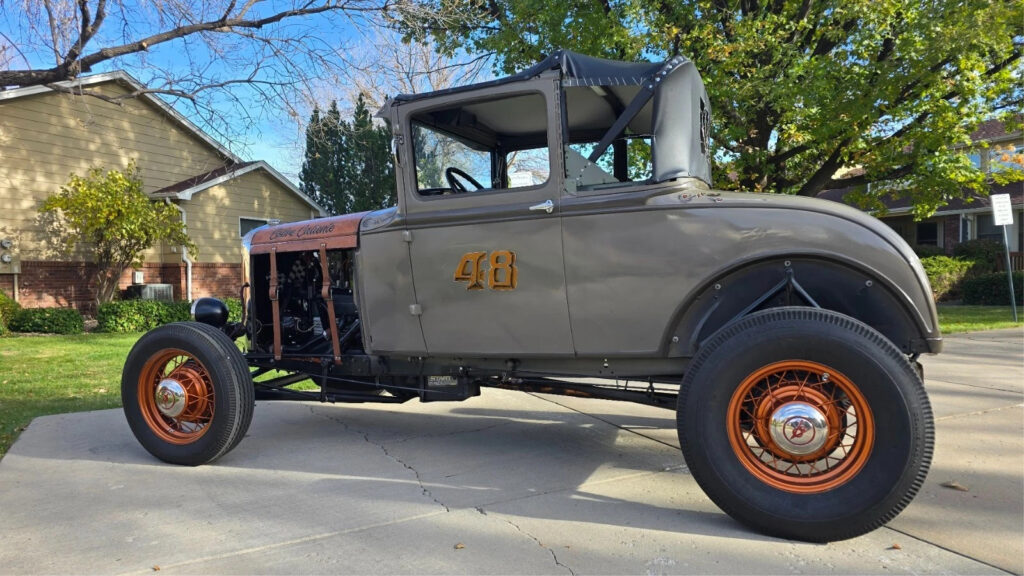 1930 Ford Model A Sport Coupe Hot Rod Banger 4 Cylinder Flathead 3 Speed Driver