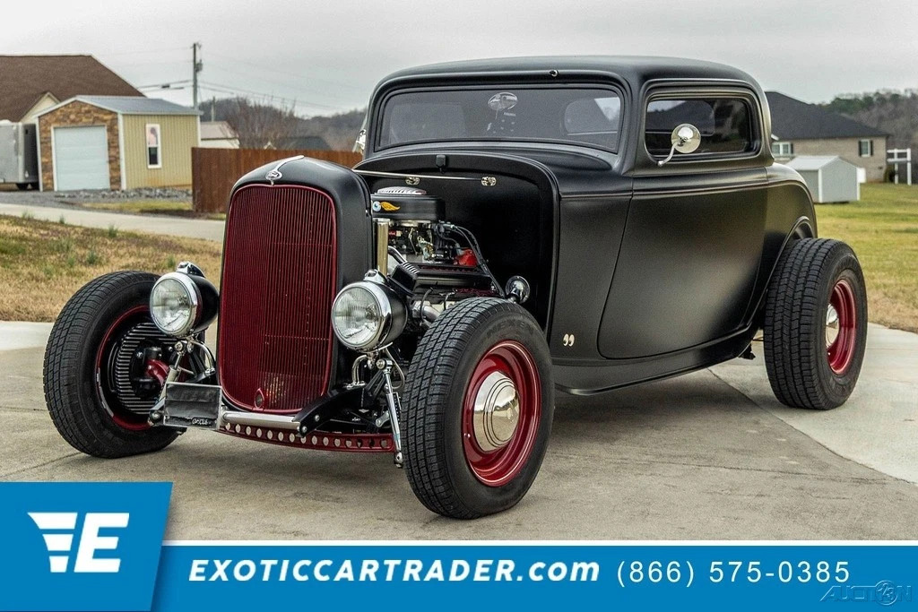 1932 Ford Model B 3-Window Coupe Hot Rod