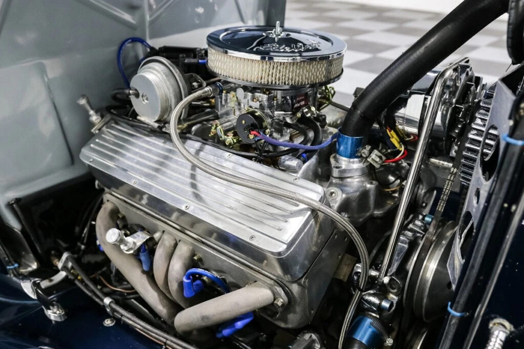 1932 Ford Victoria 61757 Miles BLUE Coupe 350ci Small Block V8 400 Turbo Automatic