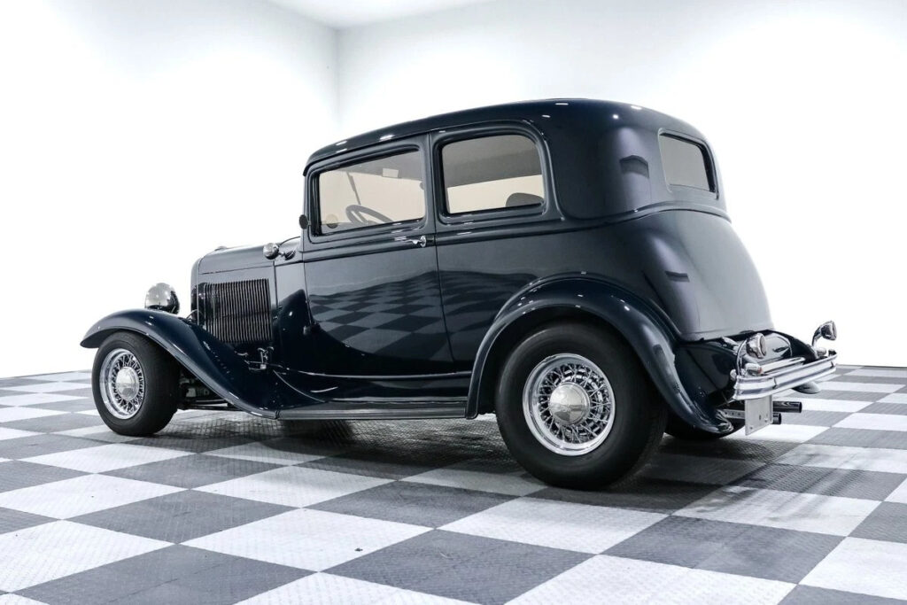 1932 Ford Victoria 61757 Miles BLUE Coupe 350ci Small Block V8 400 Turbo Automatic