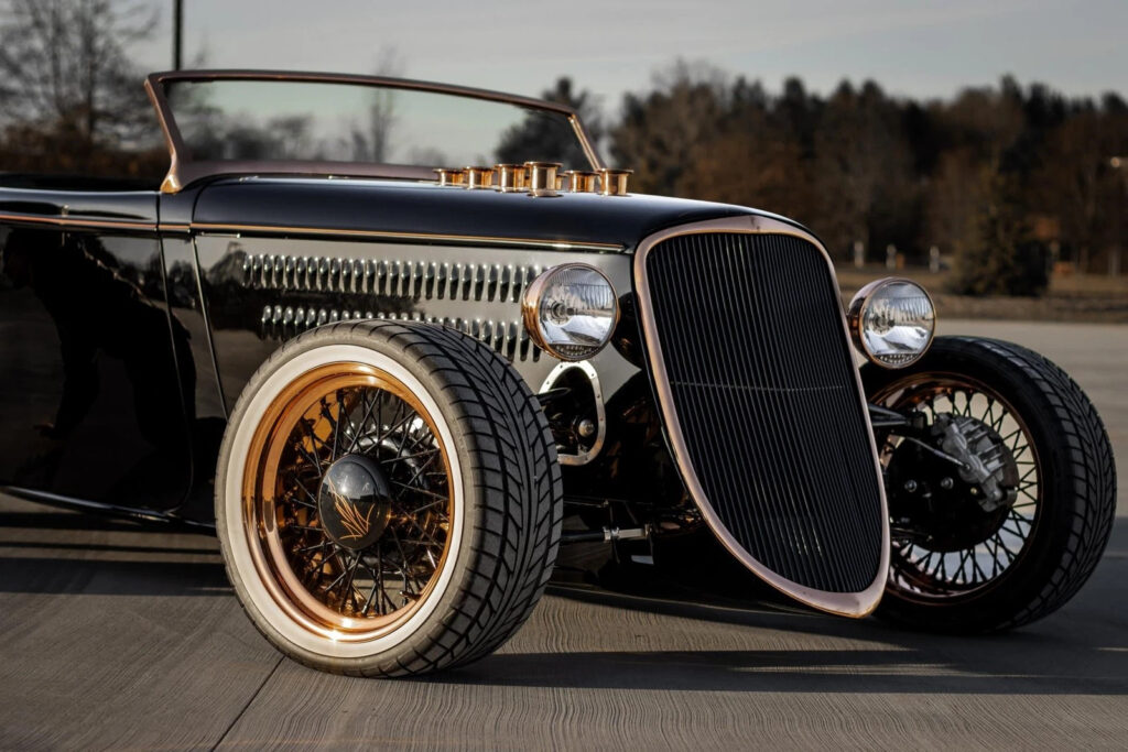 1933 Ford Hot Rod Black 510ci V8 0 Miles