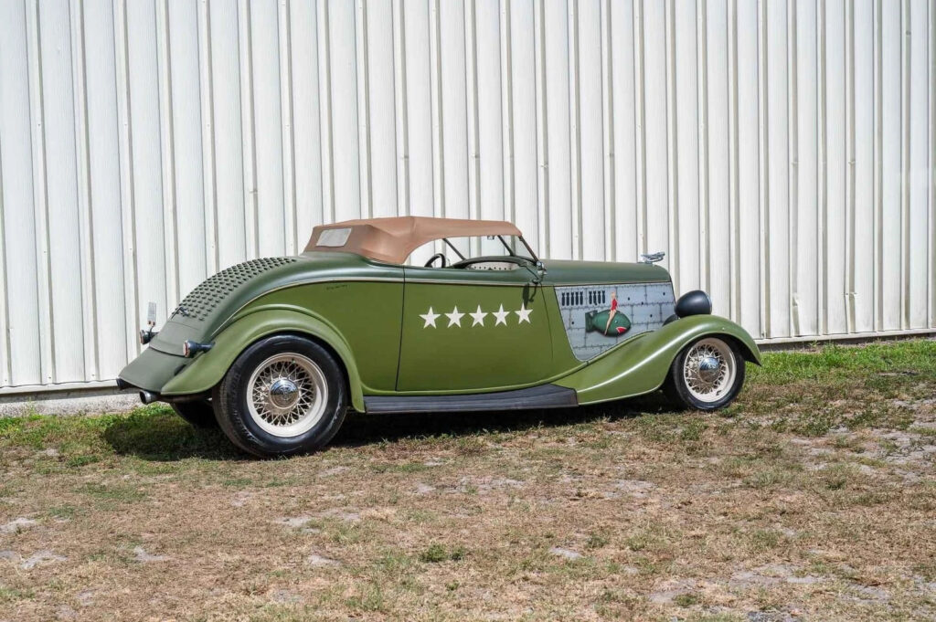 1933 Ford Roadster WWII Tribute, Downs Body & Chassis, Steel Fenders