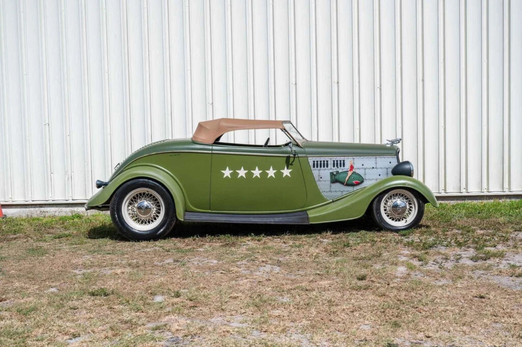 1933 Ford Roadster WWII Tribute, Downs Body & Chassis, Steel Fenders