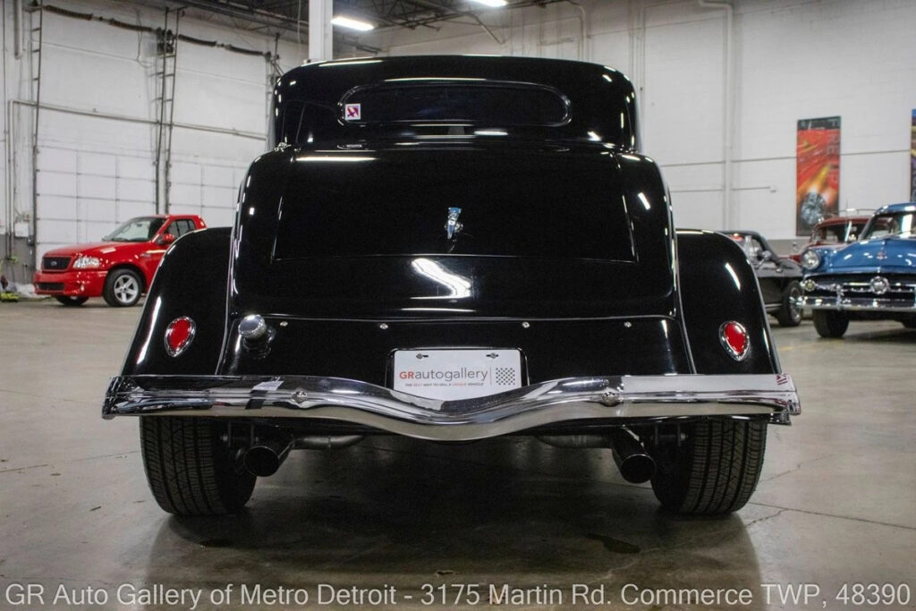 1934 Ford 3-Window Coupe 9645 Miles Black Flame 383ci V8