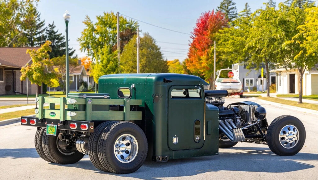 1949 Peterbilt 1-Ton Pickup Rat Rod Truck Chevy 454 Powerplant