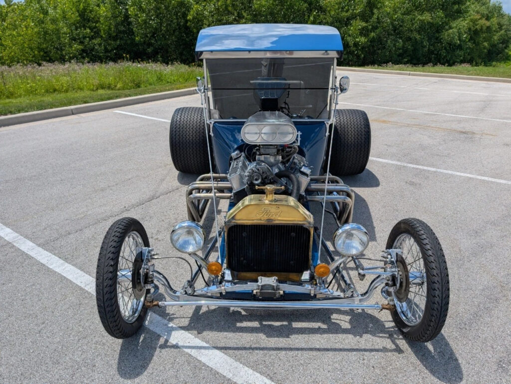 Blue 1923 Ford T-Bucket Hot Rod Sedan 350ci V8 3-Speed