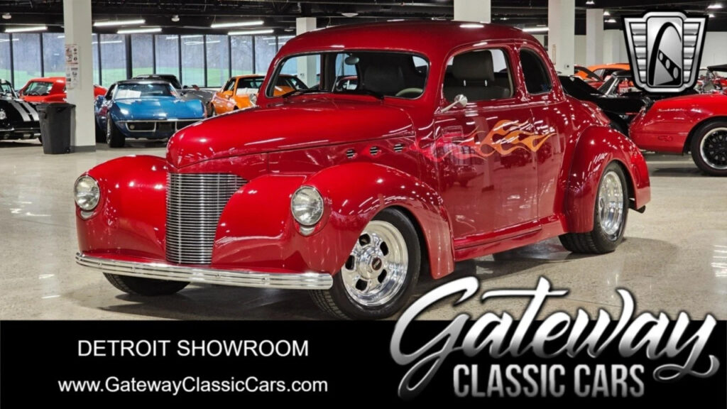 Red 1940 Studebaker Champion Other Buick 462 Cu.in. V8