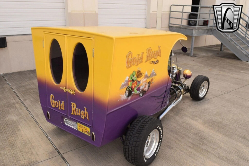 Yellow 1922 Ford C- Cab 305 Chevrolet Small Block V8