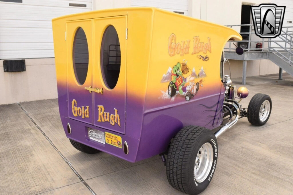 Yellow 1922 Ford C- Cab 305 Chevrolet Small Block V8